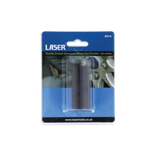 Laser Double Ended Damaged Wheel Nut Socket 18.5-19.5mm 8014 Laser  - Town Parts