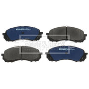 Borg & Beck 4 x Front Brake Pad Set BBP2078
