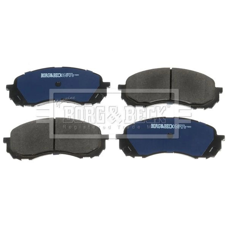 Borg & Beck 4 x Front Brake Pad Set BBP2078