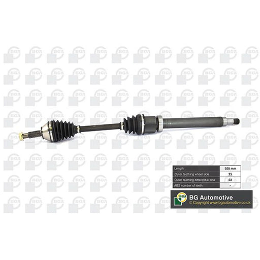 BGA CV Drive Shaft Driveshaft Front Right DS2301R