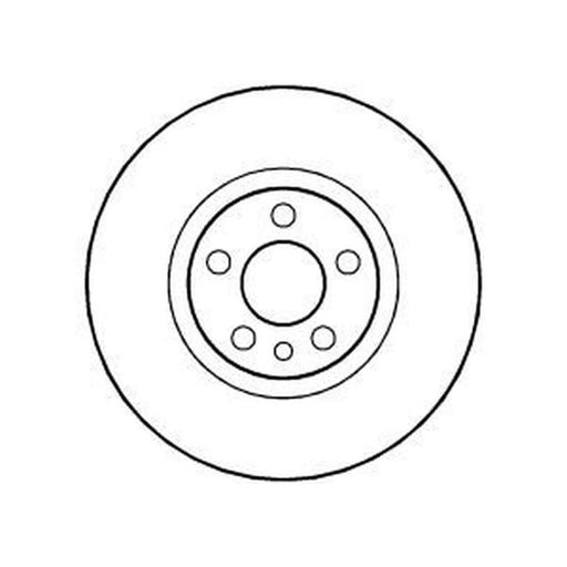 Abtex 2 x Vented Front Brake Discs BD1082V