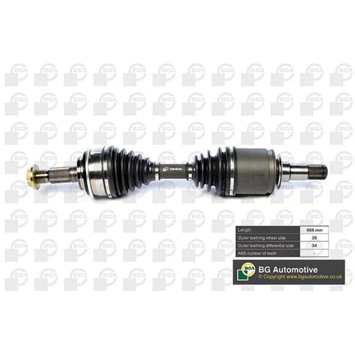 BGA CV Drive Shaft Driveshaft Front Right DS9104