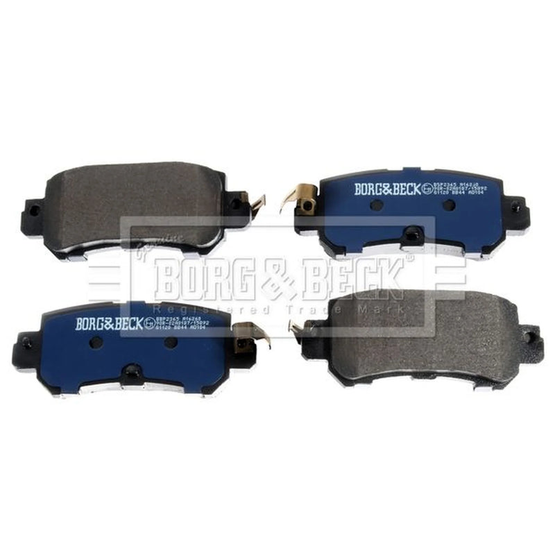 Borg & Beck 4 x Rear Brake Pad Set BBP2365