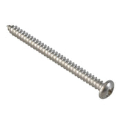 ForgeFix Self-Tapping Screw Pozi Compatible Pan Head SS 2in x 8 ForgePack 12