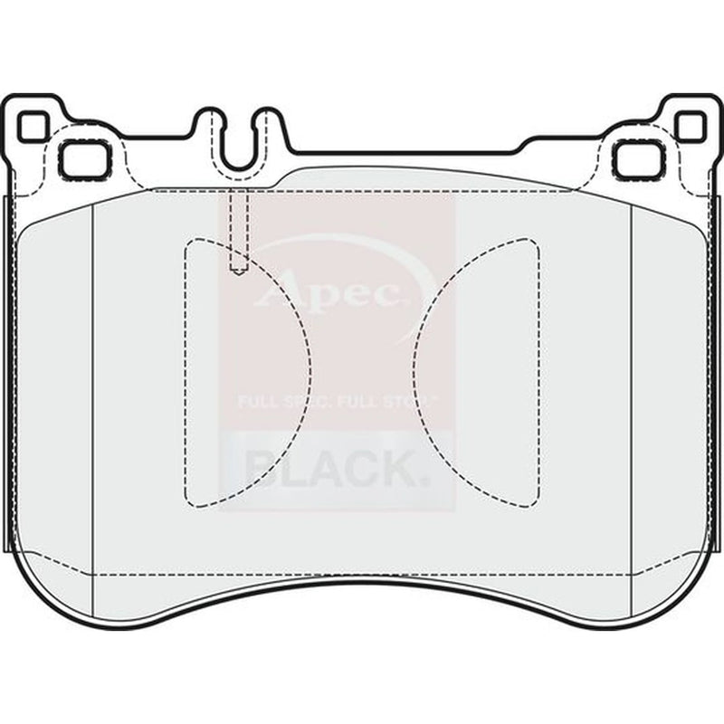 Apec Front Brake Pad Set PAD1927B