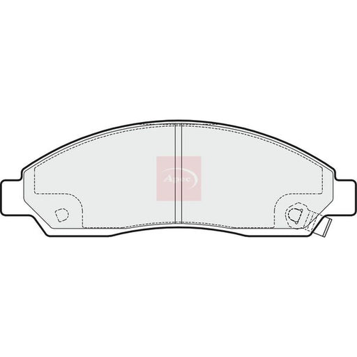 Apec Front Brake Pad Set PAD1640