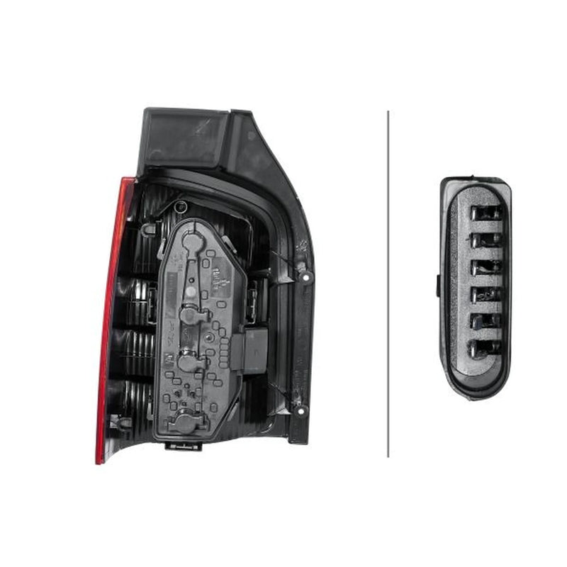 Hella Tail Light / Lamp P21W Right 2SK 008 579-121