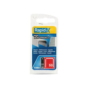 Rapid 53/12B 12mm Galvanised Staples (Pack 1080) - 40109505