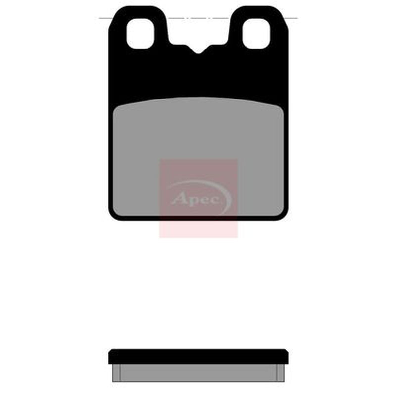 Apec Rear Brake Pad Set PAD2499