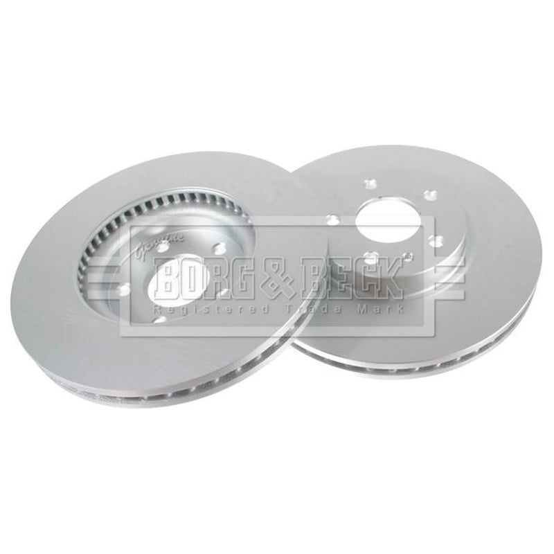 Borg & Beck 2 x Front Brake Discs BBD5411