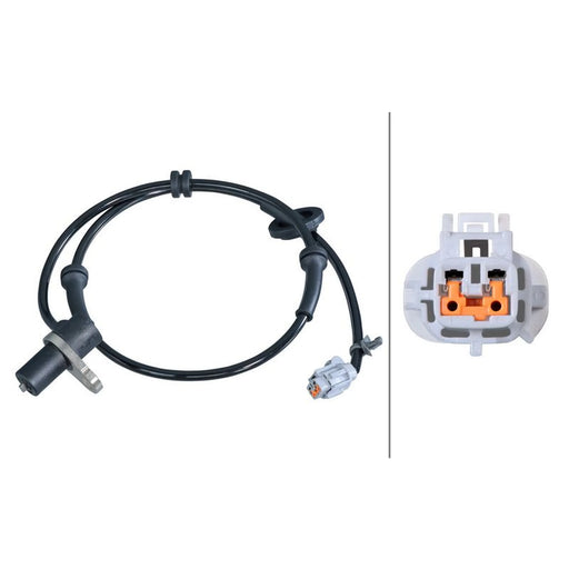 Hella ABS Wheel Speed Sensor Front Right 6PU 358 417-361