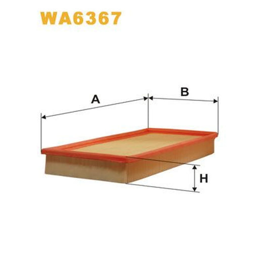 WIX Engine Air Filter WA6367
