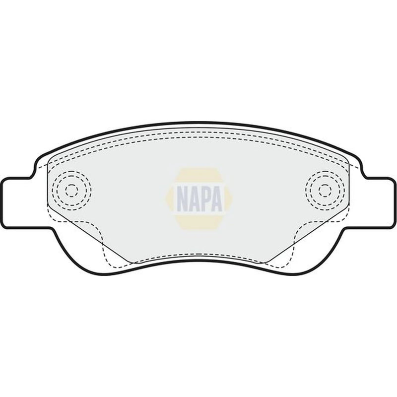 NAPA Front Brake Pad Set NBP1412