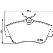 DON Front Brake Pad Set PCP1648