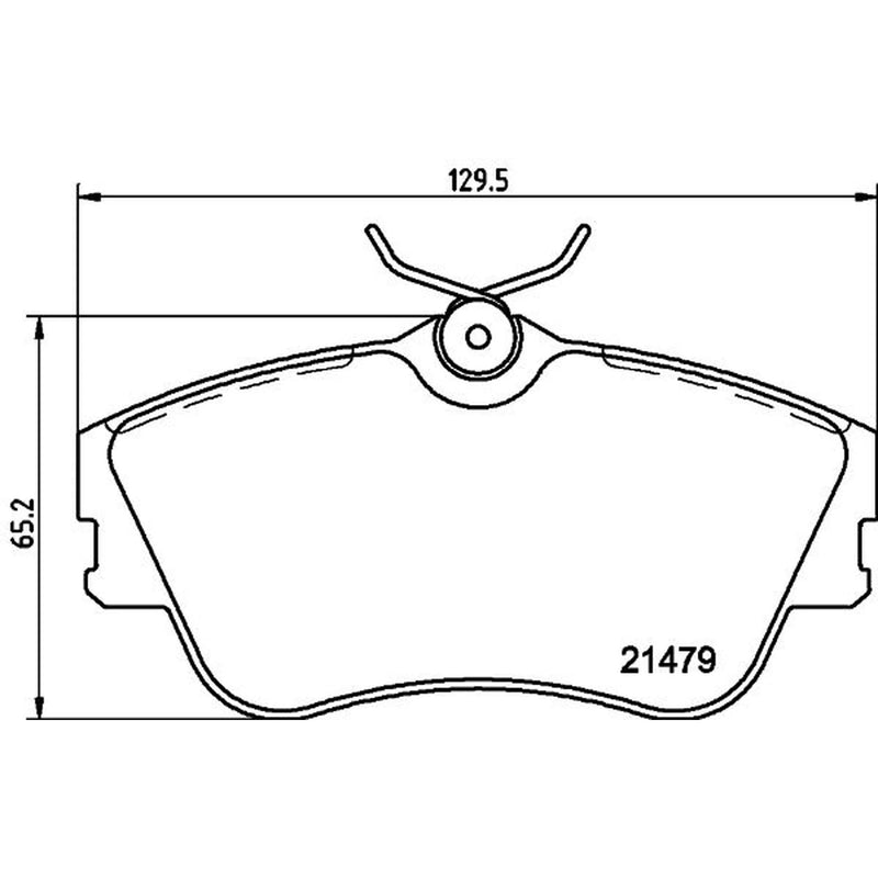 DON Front Brake Pad Set PCP1648