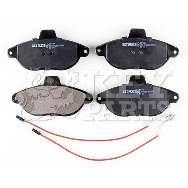 Key Parts 4 x Front Brake Pad Set KBP1461