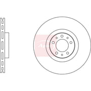 Apec 2 x Vented Front Brake Discs DSK3233