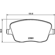 DON Front Brake Pad Set PCP1494