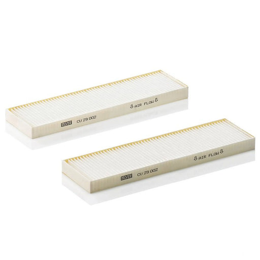 MANN-FILTER Cabin Air Filter (Pollen Filter) below the CU 29 002-2