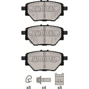 Juratek Rear Brake Pad Set JCP4027