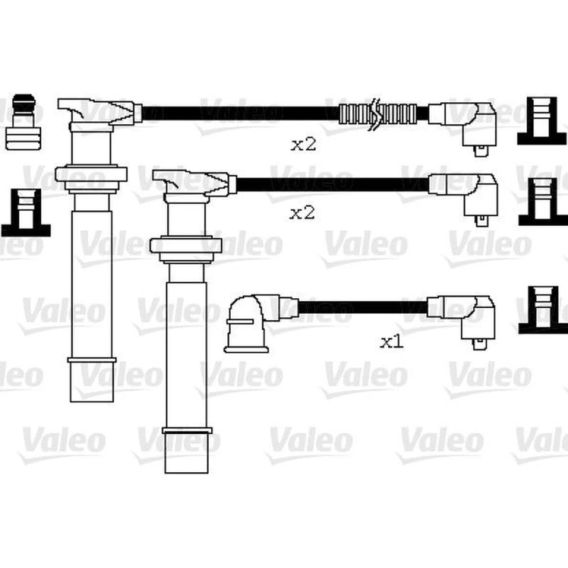 Valeo Ignition HT Lead Cable Kit 346077