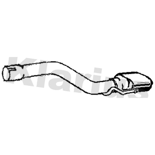 Klarius Exhaust Pipe OD GM793K