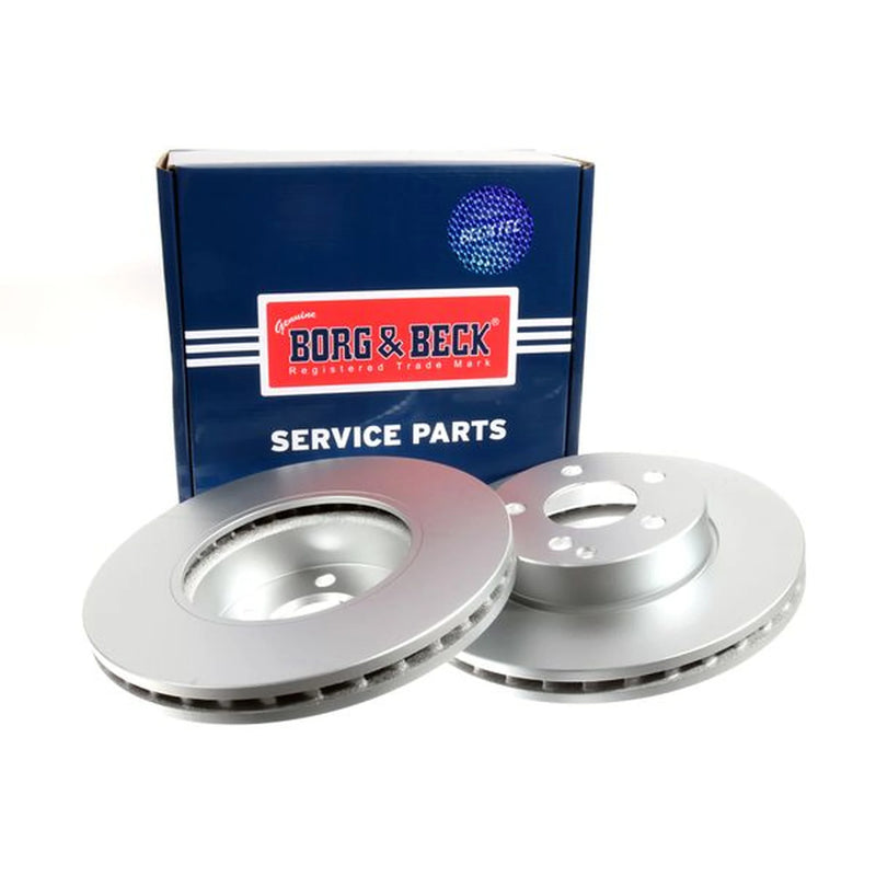 Borg & Beck 2 x Vented Front Brake Discs BBD4629