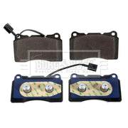 Borg & Beck 4 x Front Brake Pad Set BBP2278