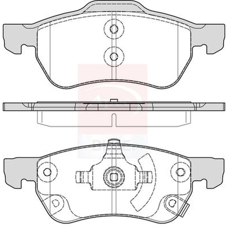 Apec Front Brake Pad Set PD3985