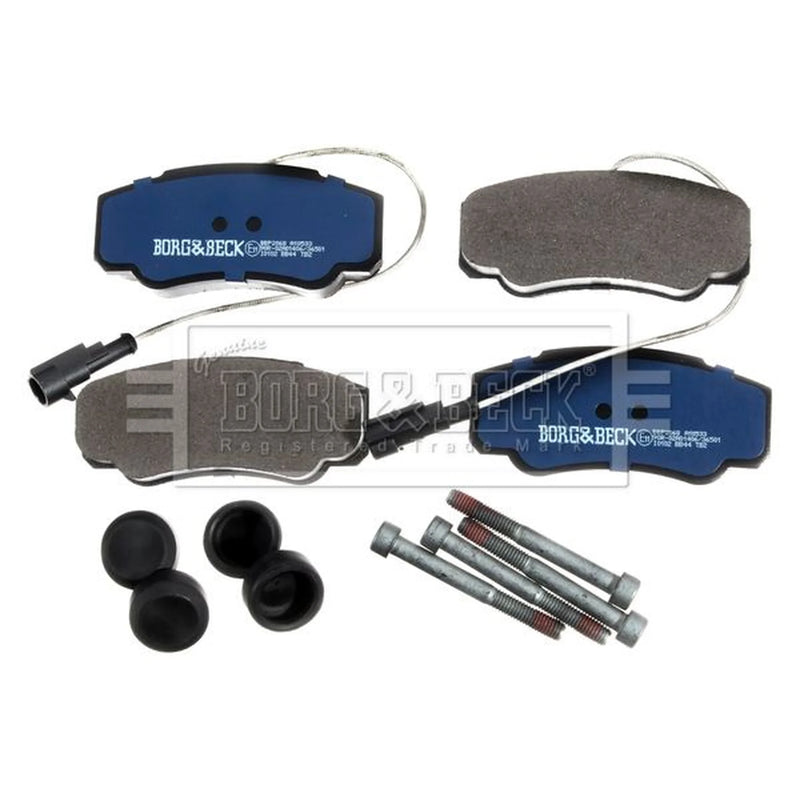 Borg & Beck 4 x Rear Brake Pad Set BBP2068