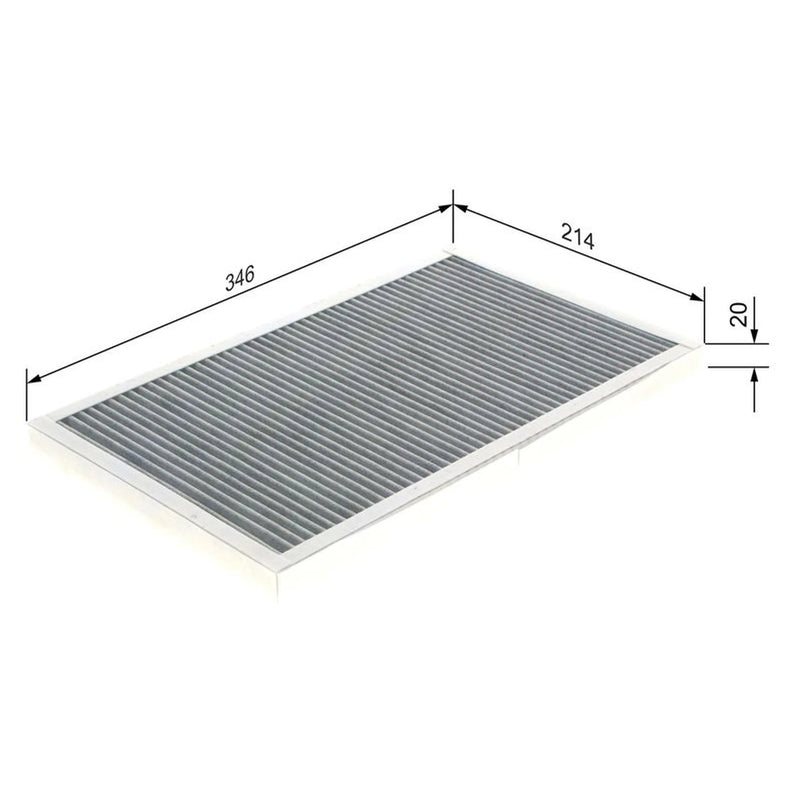 Bosch Cabin Air Filter (Pollen Filter) 1 987 432 333