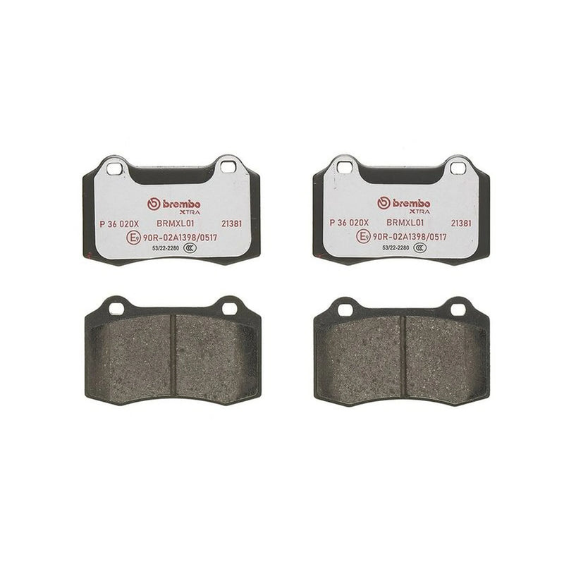 Brembo 4 x Front Brake Pad Set P36020X