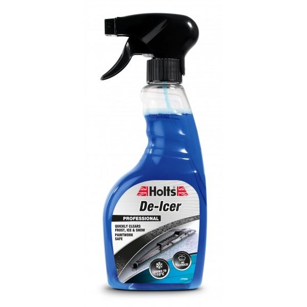 Holts De-Icer Spray 500ml - Fast Acting Frost & Ice Remover