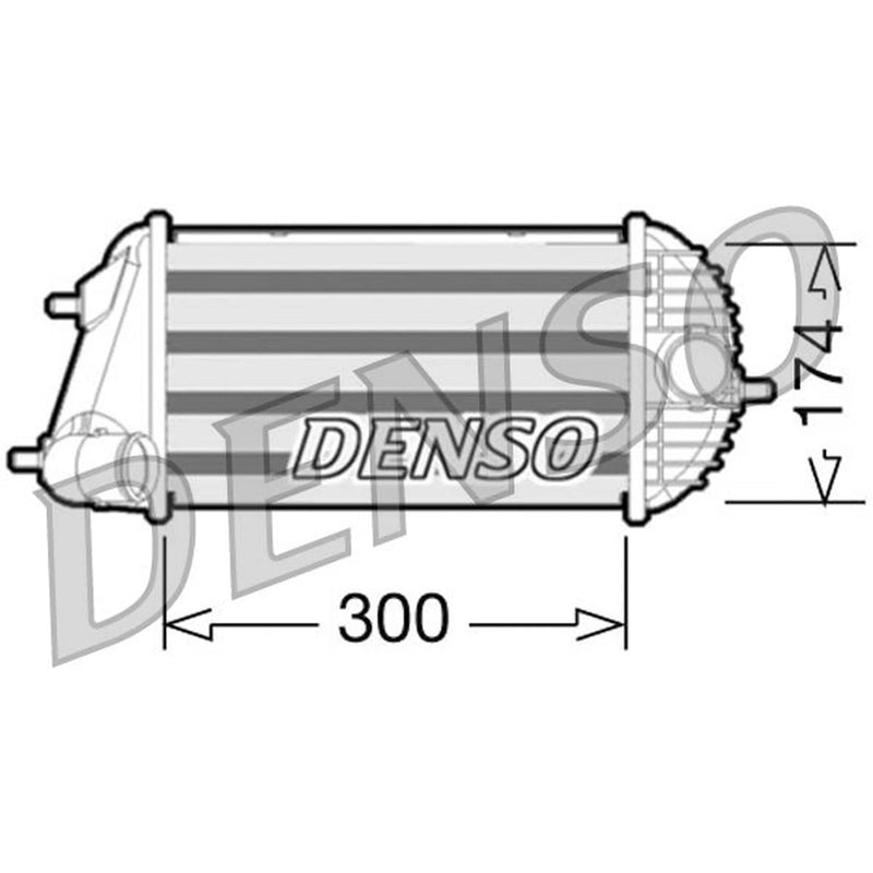 Denso Intercooler (Charge Air Cooler) DIT47001