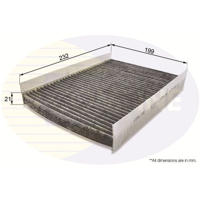 Comline Cabin Air Filter (Pollen Filter) EKF103A