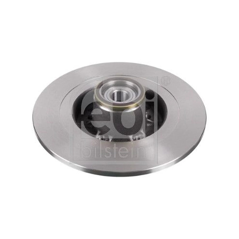Febi 2 x Solid Rear Brake Discs 104506