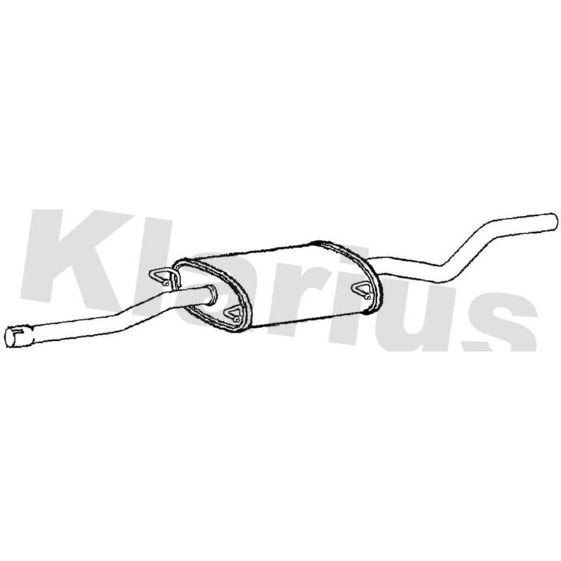Klarius Box With Centre Pipe Centre MZ569H