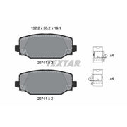 Textar Rear Brake Pad Set 2674101