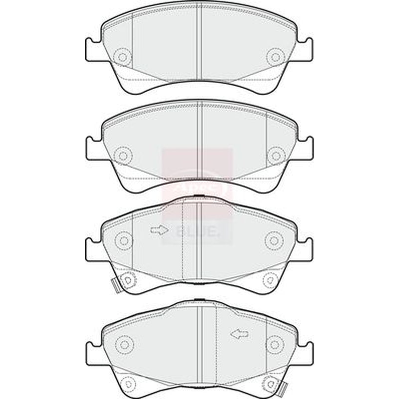 Apec Front Brake Pad Set PD3260