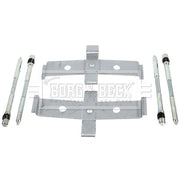 Borg & Beck Brake Pad Accessory Fitting Kit Front BBK1248