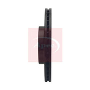 Apec 2 x Vented Front Brake Discs DSK2277