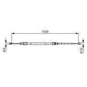 Bosch Handbrake Cable Right Rear 1 987 482 368