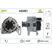 Valeo Car Alternator 12V 443261