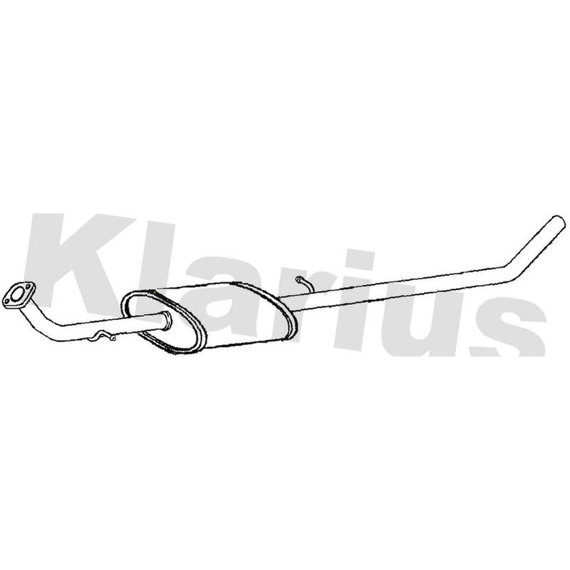 Klarius Box With Centre Pipe Centre GM769W