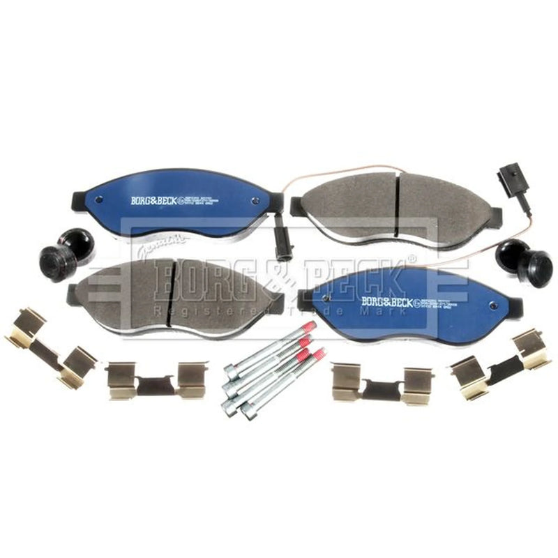 Borg & Beck 4 x Front Brake Pad Set BBP2393