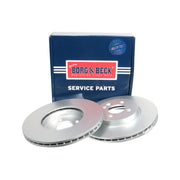 Borg & Beck 2 x Vented Front Brake Discs BBD4617