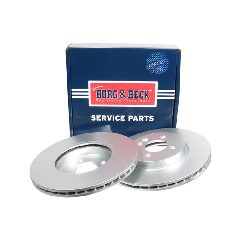 Borg & Beck 2 x Vented Front Brake Discs BBD4617