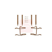 Apec Brake Pad Accessory Fitting Kit Rear KIT312
