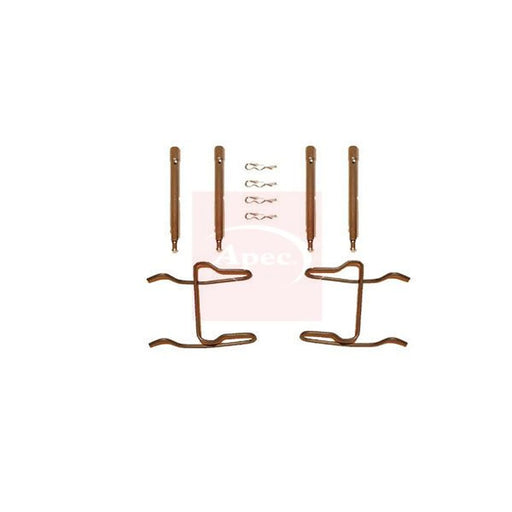Apec Brake Pad Accessory Fitting Kit Rear KIT312