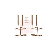 Apec Brake Pad Accessory Fitting Kit Rear KIT312